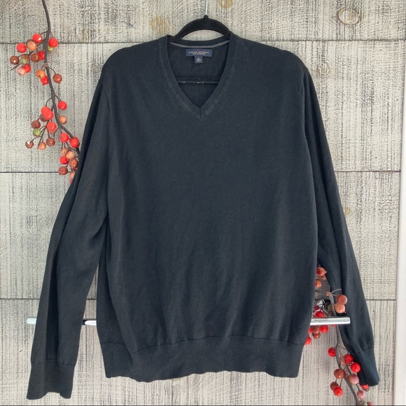 Banana Republic Other - Banana Republic cashmere black v neck sweater